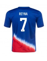 Forente Stater Giovanni Reyna #7 Bortedrakt Copa America 2024 Korte ermer